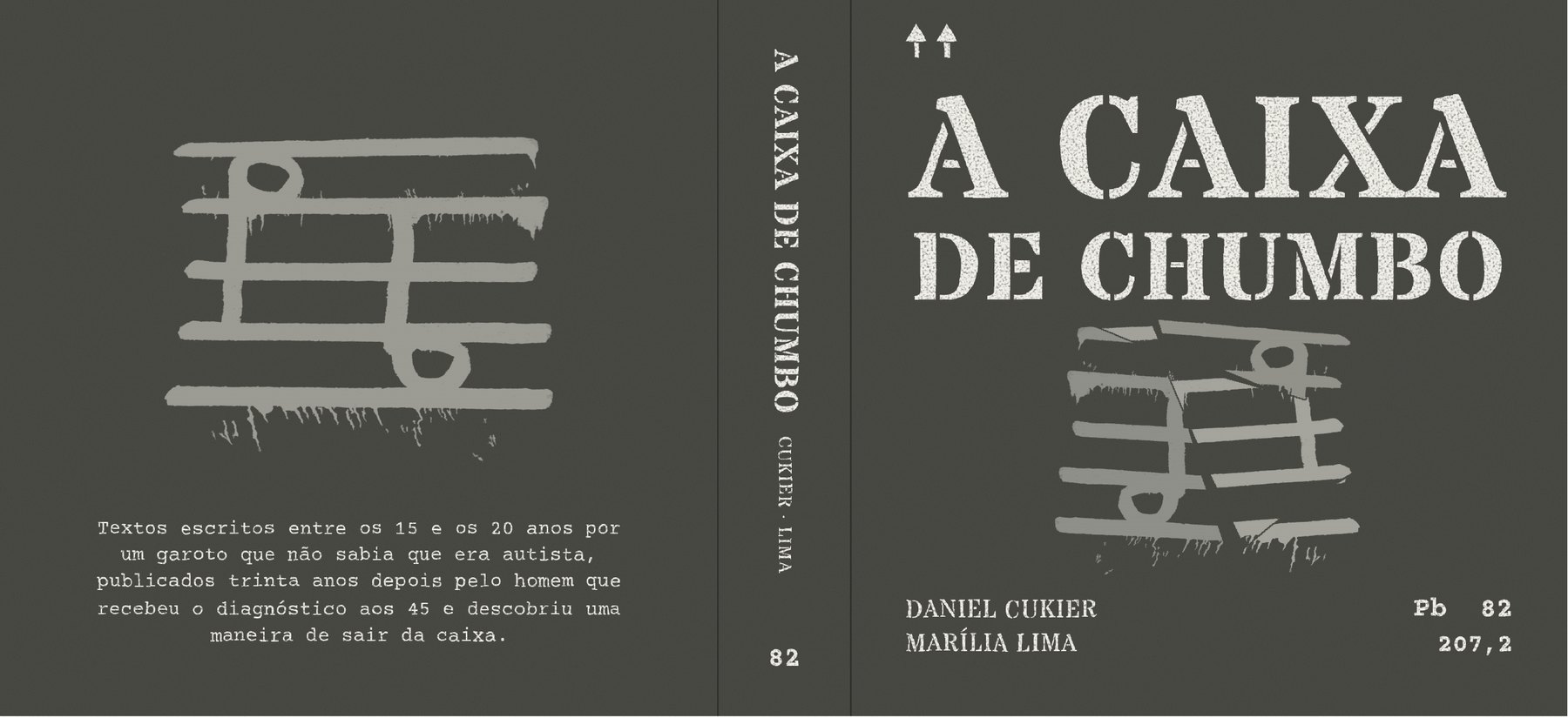 Capa, lombada e contracapa do livro